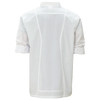 Winco UNF-12WL Chef Jacket, Roll Tab Long Sleeve, White, Large