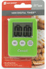 San Jamar TMDGM12 Mini Timer, Digital Display, 2-3/4"x2", Assorted Color