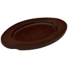 Winco CASM-6OUL Oval Wood Underliner with Dual Handles, 6" x 9" Winco CASM-6OUL Oval Wood Underliner with Dual Handles, 6" x 9"