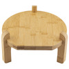 Tablecraft 10755 Beverage Dispenser Stand Only, 10" x 5-3/4", Bamboo