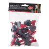 Tablecraft 295R Red Plastic Pourer with Sanitary Screen Spout (12/Pack) Tablecraft 295R Red Plastic Pourer with Sanitary Screen Spout (12/Pack)
