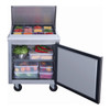 Dukers DSP29-12M-S1 29" Mega Top Sandwich Prep Table - 1 Door, 12 Pans Dukers DSP29-12M-S1 29" Mega Top Sandwich Prep Table - 1 Door, 12 Pans