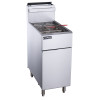 Dukers DCF4-NG Natural Gas Fryer with 4 Tube Burners Dukers DCF4-NG Natural Gas Fryer with 4 Tube Burners