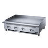 Dukers DCGMA48 48" Gas Griddle with 4 Burners, 120K BTU