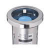 San Jamar C6200C Stainless Steel In-Counter Cup Dispenser, Small Size, 23-1/2"L