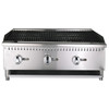 Adcraft BDECTC-36/NG 36" Standard Series Radiant Gas Countertop Charbroiler - 3 Burner - 90K BTU