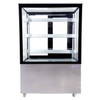 Omcan RS-CN-0271-S Square Glass Refrigerated Display Case, 36" W Omcan RS-CN-0271-S Square Glass Refrigerated Display Case, 36" W