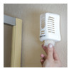 San Jamar WP9070WHCL Arriba Twist Passive Air Care Dispenser, White Clear