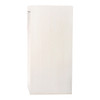 Alpine ALP476-WHI White 40 Gallon Wood Receptacle Enclosure with Tray Shelf
