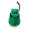 Janico 1010GN Green Mop Bucket With Side Press Wringer Combo, 35 Quart