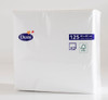 Duni 2503 Tissue Napkins, 1/4 Fold, 3-ply, White (1000/Case)