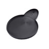 Tablecraft 10CSBK Dispenser Drip Tray, 10-1/8" dia., Black Rubber
