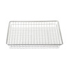 Tablecraft 10522 Stainless Steel Square Wire Serving Basket, 9" x 9" x 1"