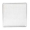 Tablecraft 10522 Stainless Steel Square Wire Serving Basket, 9" x 9" x 1"