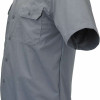 Mercer M60250GYL Metro Edge Brewer/Work Shirt, Unisex, Gray, Large