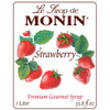 Monin Strawberry Syrup, 1 Liter
