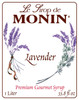 Monin Lavender Syrup, 1 Liter