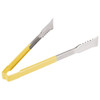 Vollrath 4791250 VersaGrip Tongs, One-Piece, 12", Yellow Handle
