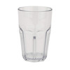 GET 9910-1-CL Bahama Double Rock Tumbler, 10 oz., Clear, (12/Pack)