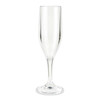 GET SW-1401-1-SAN-CL 6 oz. Champagne Glass, Clear (24/Case)