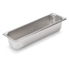 Vollrath 30542 Long Half Size 4" Deep Steam Table Pan, 22 Gauge