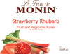 Monin Strawberry Rhubarb Puree, 1 Liter Monin Strawberry Rhubarb Puree, 1 Liter