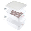 Araven 01260 3-Piece Defrost Kit, 9 Gallon, 21"x16"x8-7/8"