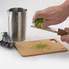 Mercer Culinary M37178 Bar Zester, Walnut Wood Handle Mercer Culinary M37178 Bar Zester, Walnut Wood Handle