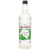 Monin Frosted Mint Syrup, 1 Liter