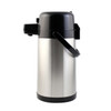 CAC APSL-25PB Airpot Stainless Steel Lined Push Button, 2.5 Liter CAC APSL-25PB Airpot Stainless Steel Lined Push Button, 2.5 Liter