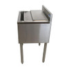 BK UB4-18-IBCP24-7 24"X 18" Ice Bin & Lid W/ 7 Circuit Cold Plate 18 Gauge Stainless Steel W/ Drain BK UB4-18-IBCP24-7 24"X 18" Ice Bin & Lid W/ 7 Circuit Cold Plate 18 Gauge Stainless Steel W/ Drain