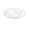 King Zak 33604 Glitter Plastic Bowl, 14 oz, Silver (10/Pack)