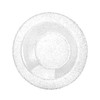 King Zak 33604 Glitter Plastic Bowl, 14 oz, Silver (10/Pack)