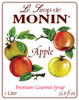 Monin Apple Syrup, 1 Liter