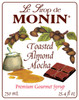 Monin Toasted Almond Mocha Syrup, 750 mL