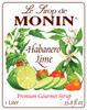 Monin Habanero Lime Syrup, 1 Liter