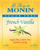 Monin Sugar Free French Vanilla Syrup, 1 Liter