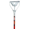 Libman 981 Mop Handle, 65"H, Steel Grip, Red Steel Handle