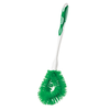 Libman 24 Toilet Brush, 16-1/4", Hanger Hole, Green & White