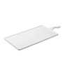 Tablecraft 11498 Frostone Serving Paddle, 15-3/4" x 7-3/4", White Slate