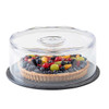 Tablecraft PCD2 Cake Dome, 12.21" x 4.53", Round, Clear SAN