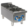 Globe GHP12G Gas Countertop Hot Plate, 12"W, 2-Burner, Natural Gas Globe GHP12G Gas Countertop Hot Plate, 12"W, 2-Burner, Natural Gas