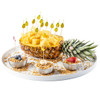 Tablecraft 11201 Decorative Picks, Wooden, Pineapple (Pack/100pcs)