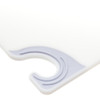 San Jamar CBG912WH Saf-T-Grip Cutting Board, 9" x 12" x 3/8", White San Jamar CBG912WH Saf-T-Grip Cutting Board, 9" x 12" x 3/8", White
