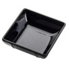 Tablecraft 10316BK Mini Dish, 2-1/2 oz., 2-3/4", Square, Black, Melamine