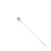Mercer Barfly M37012SHK Bar Spoon, 13-1/4", Shark Decorative Shaped End