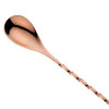 Barfly M37204CP Diamond Lattice Japanese Bar Spoon, 13-3/16",  Copper Plated