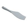 Tablecraft 11837 Spatula Spurtle, 10.375", Angled, Silicone, Gray
