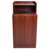Alpine ALP476-DH-MA Receptacle Enclosure with Drop Hole, Mahogany Alpine ALP476-DH-MA Receptacle Enclosure with Drop Hole, Mahogany