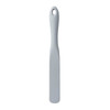 Tablecraft 11840 Spatula Spurtle, 8.75", Narrow, Grey Silicone